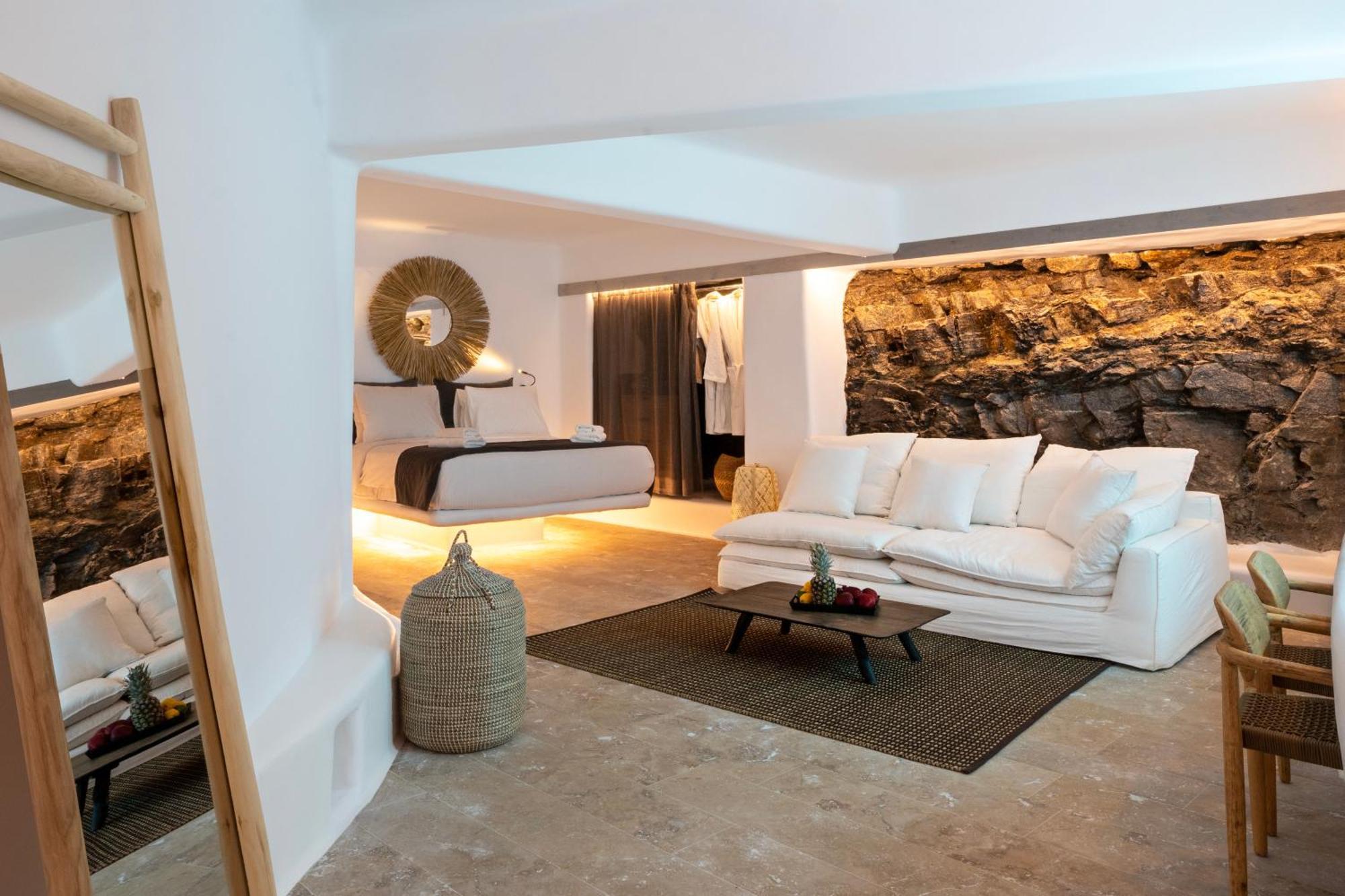 Готель White Stone Mykonos Agios Ioannis Diakoftis Екстер'єр фото